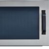 Panasonic NE-1025F Compact Light-Duty Countertop Commercial Microwave Oven with 6-Minute Electronic Dial Control Timer, Bottom Energy Feed, 1000W, 0.8 Cu. Ft. Capacity Silver