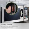 Panasonic NE-1054F Stainless Steel with 10 Programmable Memory, Touch Screen Control and Bottom Energy Feed, 5", Stainless