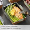 Panasonic NE-1054F Stainless Steel with 10 Programmable Memory, Touch Screen Control and Bottom Energy Feed, 5", Stainless