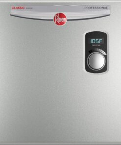 Rheem RTEX-24 24kW 240V Electric Tankless Water Heater, Gray