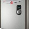Rheem RTEX-24 24kW 240V Electric Tankless Water Heater, Gray