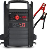 Schumacher Electric DSR ProSeries Car Battery Jump Starter - 4400 Peak Amp 12V/24V Car Starter, Jump Box & Portable Power Station - Digital Display, Heavy-Duty Booster Cables - DSR166