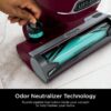 Shark DETECT Lift-Away Corded Upright Vacuum with Detect Technology, Self-Cleaning Brushroll for No Hair Wrap, Anti-Allergen Complete Seal, and Odor Neutralizer Technology, Burgundy, LA492