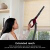 Shark DETECT Lift-Away Corded Upright Vacuum with Detect Technology, Self-Cleaning Brushroll for No Hair Wrap, Anti-Allergen Complete Seal, and Odor Neutralizer Technology, Burgundy, LA492