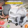 VEVOR Commercial Meat Slicer, 12 inch Electric Food Slicer, Semi-Auto 320W Stainless Steel Deli Meat Slicer, Adjustable Thickness for Meat,Cheese,Veggies Ham Fruit