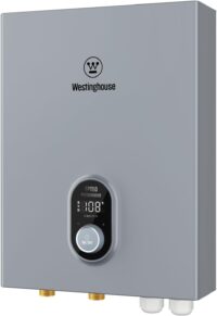 Westinghouse 18kW 240V Electric Tankless Water Heater, Instant Hot Water Heater, On Demand Hot Water, Smart WiFi Control, Works with Alexa & Google Home, ETL Certified, IPX4, Apolo-18kW