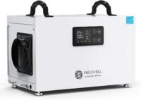 145 Pints Commercial Dehumidifier with Pump, Crawlspace Dehumidifiers with Drain Hose for Compact Tight Basements Large Spaces