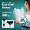 CuZn UC-100 10K Gal. 1-Year Under Sink Water Filter System, Reduces PFAs, PFOS, Lead, Chlorine, Improves Taste, NSF/ANSI 42 and 372