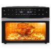 Aeitto 32 QT Large Air Fryer Oven, Rotisserie, Dehydrator, 19-in-1 Countertop Oven Combo, 6 Accessories