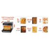 Aeitto PRO 32-Quart Air Fryer Oven, Toaster Combo with Rotisserie, Dehydrator, 19-In-1 Digital, Fits 13" Pizza, 1800W