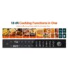 Aeitto PRO 32-Quart Stainless Steel Air Fryer Oven, 19-In-1 Digital Kitchen Appliance, 1800W, Black