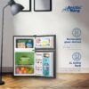 Arctic King 3.2 Cu ft Two Door Mini Fridge with Freezer, Black, E-Star, ARM32D5ABB