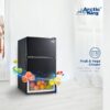 Arctic King 3.2 Cu ft Two Door Mini Fridge with Freezer, Black, E-Star, ARM32D5ABB