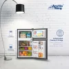 Arctic King 3.2 Cu ft Two Door Mini Fridge with Freezer, Stainless Steel, E-Star