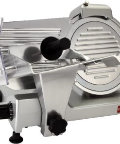 BESWOOD 10" Premium Chromium-plated Steel Blade Electric Deli Meat Cheese Food Slicer Commercial and for Home use 240W BESWOOD250