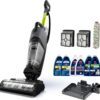 BISSELL CrossWave HydroSteam Deluxe Wet Dry Vac, Multi-Purpose Vacuum, Wash, and Steam, Formula Included, Green, 3515G