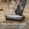 BISSELL CrossWave HydroSteam Deluxe Wet Dry Vac, Multi-Purpose Vacuum, Wash, and Steam, Formula Included, Green, 3515G