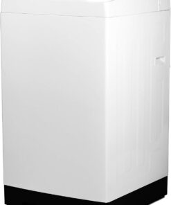 BLACK+DECKER Small Portable Washer, Washing Machine for Household Use, Portable Washer 2.0 Cu. Ft. with 6 Cycles, Transparent Lid & LED Display
