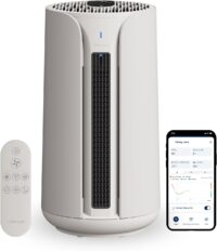 BLUEAIR ComfortPure Most Powerful 3-in-1 Air Purifier: Cooling, Heating, Purifying –HEPASilent Cleaner for Home, Pets, Allergies, Dust, Smoke, Odor – Covers 840 sqft in 60 Minutes – All season comfort