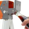BORA Workhorse Saw horses 2 pack Folding Heavy Duty Legs, Metal Saw horse with 2x4 Bracket Built in Bottle Opener Professional Saw Horse for Woodworking Carpenters Contractors PM-3350T