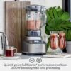 Breville BBL920BST Super Q Commercial-Grade Home Blender, Black Stainless Steel Breville BBL920BST Super Q Commercial-Grade Home Blender, Black Stainless Steel