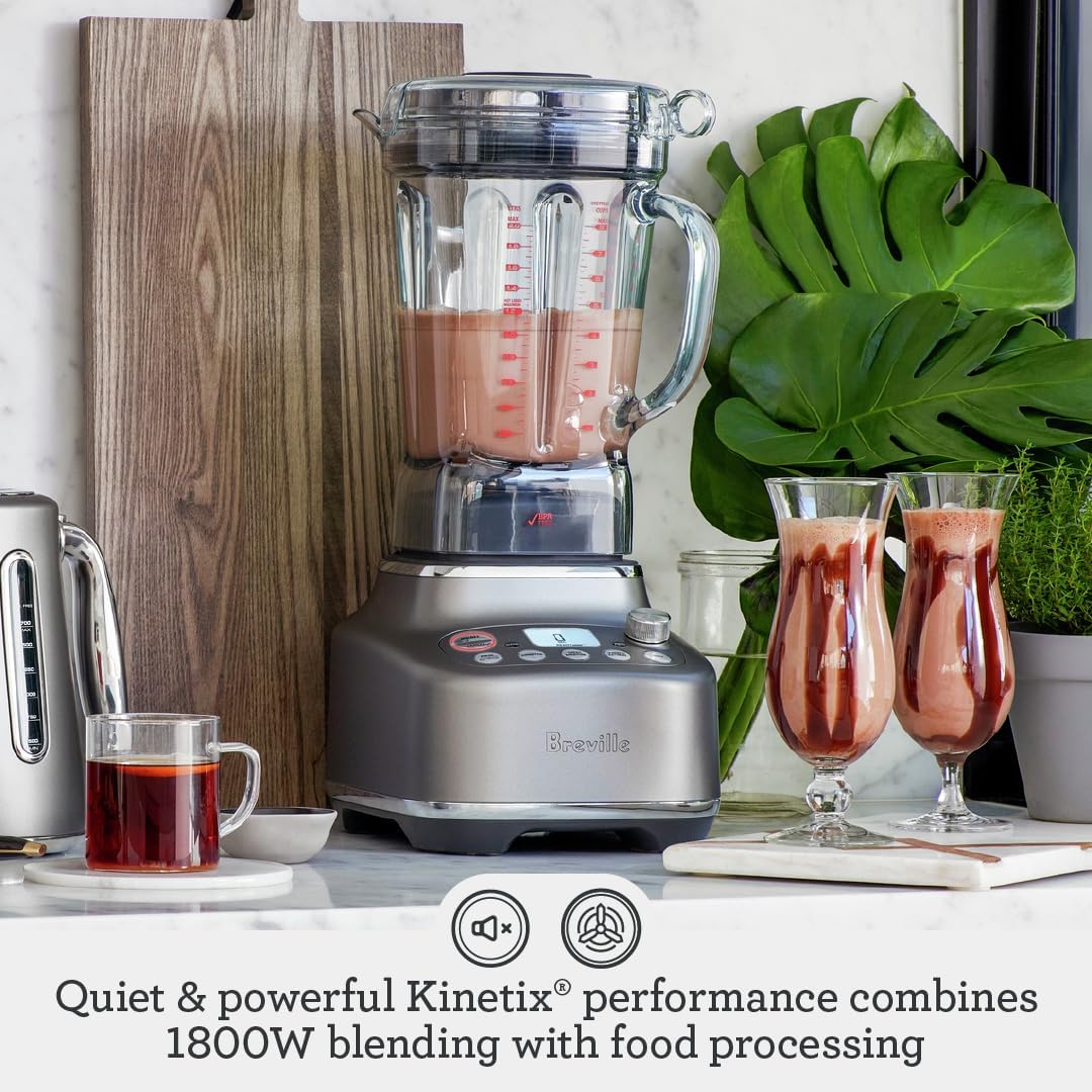 Breville BBL920BST Super Q Commercial-Grade Home Blender, Black Stainless Steel1 Breville BBL920BST Super Q Commercial-Grade Home Blender, Black Stainless Steel