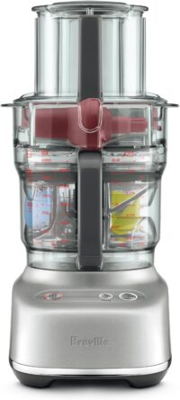 Breville BFP638 Paradice 9 Cup Food Processor and Dicer, Small, Brushed Stainless Steel