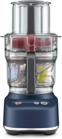 Breville BFP638 Paradice 9 Cup Food Processor and Dicer, Small, Damson Blue