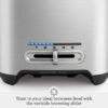 Breville BTA820XL Die-Cast Smart Toaster, 2 Slice, Brushed Stainless Steel Breville BTA820XL Die-Cast Smart Toaster, 2 Slice, Brushed Stainless Steel
