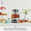 Breville BTM800XL Tea Maker Infuser and Water Kettle, 51 oz, Brushed Stainless Steel and Glass Breville BTM800XL Tea Maker Infuser and Water Kettle, 51 oz, Brushed Stainless Steel and Glass