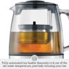 Breville BTM800XL Tea Maker Infuser and Water Kettle, 51 oz, Brushed Stainless Steel and Glass Breville BTM800XL Tea Maker Infuser and Water Kettle, 51 oz, Brushed Stainless Steel and Glass