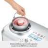 Breville Smart Scoop Ice Cream Maker BCI600XL, Brushed Stainless Steel