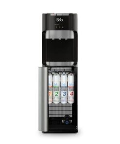 Brio Commercial Grade Bottleless Ultra Safe Reverse Osmosis Drinking Water Filter Water Cooler Dispenser-3 Temperature Settings Hot, Cold & Room Water - UL Approved – Point of Use