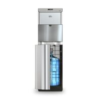 Brio Moderna Touchless Bottom Load Water Cooler Dispenser - Self-Cleaning, Motion Sensor, Tri Temp Dispense, Child Safety Lock, Holds 3 or 5 Gallon Bottles, Digital Display and LED Light