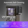 Brio Self Cleaning Bottom Loading Water Cooler Water Dispenser – Black Stainless Steel - 3 Temperature Settings - Hot, Room & Cold Water