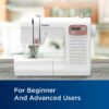 Brother CE1150 110-Stitch Computerized Sewing Machine with Auto Needle Threader, LCD Display & Wide Range of Stitches