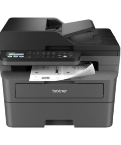 Brother Wireless MFC-L2760DW Compact Monochrome All-in-One Laser Printer with Copy, Scan and Fax, Duplex and Mobile Printing