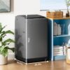 COMFEE’ 1.6 Cu.ft Portable Washing Machine, 11lbs Capacity Fully Automatic Compact Washer with Wheels, 6 Wash Programs Laundry Drain Pump, Ideal for Apartments, RV, Camping, Magnetic Gray