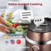 CUCKOO CRP-JHR1009F 10-Cup (Uncooked) / 20-Cup (Cooked) Induction Heating Pressure Rice Cooker with Nonstick Inner Pot, 16 Menu Options, Fuzzy Logic Tech, 3 Voice Guide, Auto Clean (Copper/Black) CUCKOO CRP-JHR1009F 10-Cup (Uncooked) / 20-Cup (Cooked) Induction Heating Pressure Rice Cooker with Nonstick Inner Pot, 16 Menu Options, Fuzzy Logic Tech, 3 Voice Guide, Auto Clean (Copper/Black)