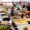 CUCKOO CRP-JHR1009F 10-Cup (Uncooked) / 20-Cup (Cooked) Induction Heating Pressure Rice Cooker with Nonstick Inner Pot, 16 Menu Options, Fuzzy Logic Tech, 3 Voice Guide, Auto Clean (Copper/Black) CUCKOO CRP-JHR1009F 10-Cup (Uncooked) / 20-Cup (Cooked) Induction Heating Pressure Rice Cooker with Nonstick Inner Pot, 16 Menu Options, Fuzzy Logic Tech, 3 Voice Guide, Auto Clean (Copper/Black)