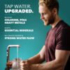 CuZn UC-100 10K Gal. 1-Year Under Sink Water Filter System, Reduces PFAs, PFOS, Lead, Chlorine, Improves Taste, NSF/ANSI 42 and 372