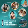 CuZn UC-100 10K Gal. 1-Year Under Sink Water Filter System, Reduces PFAs, PFOS, Lead, Chlorine, Improves Taste, NSF/ANSI 42 and 372