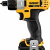 DEWALT 12V MAX Cordless Screwdriver, 1/4-Inch Hex Chuck, 1-Inch Bit Tips, Electric (DCF610S2) DEWALT 12V MAX Cordless Screwdriver, 1/4-Inch Hex Chuck, 1-Inch Bit Tips, Electric (DCF610S2)