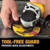 DEWALT 20V MAX 4-1/2 Inch Cordless Angle Grinder, Bare Tool Only (DCG412B) DEWALT 20V MAX 4-1/2 Inch Cordless Angle Grinder, Bare Tool Only (DCG412B)
