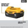DEWALT 20V MAX 5 Ah Lithium Ion Battery (DCB205)