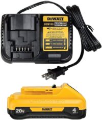DEWALT 20V MAX* Battery, Compact Starter Kit, 4.0-Ah (DCB240C)