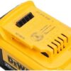 DEWALT 20V MAX Lithium Ion Battery, 2 Ah and 4 Ah, 4-Pack, Fuel Gauge LED Charge Indicators (DCB324-4)