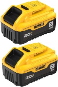 DEWALT 20V MAX* XR Batteries, 8.0-Ah, 2-Pack (DCB208-2)