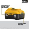 DEWALT 20V MAX* XR Battery, 8.0-Ah (DCB208)