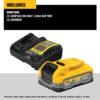DEWALT 20V MAX XR POWERSTACK 3.5 Ah Power Tool Battery and Charger Kit (DCBP320C)